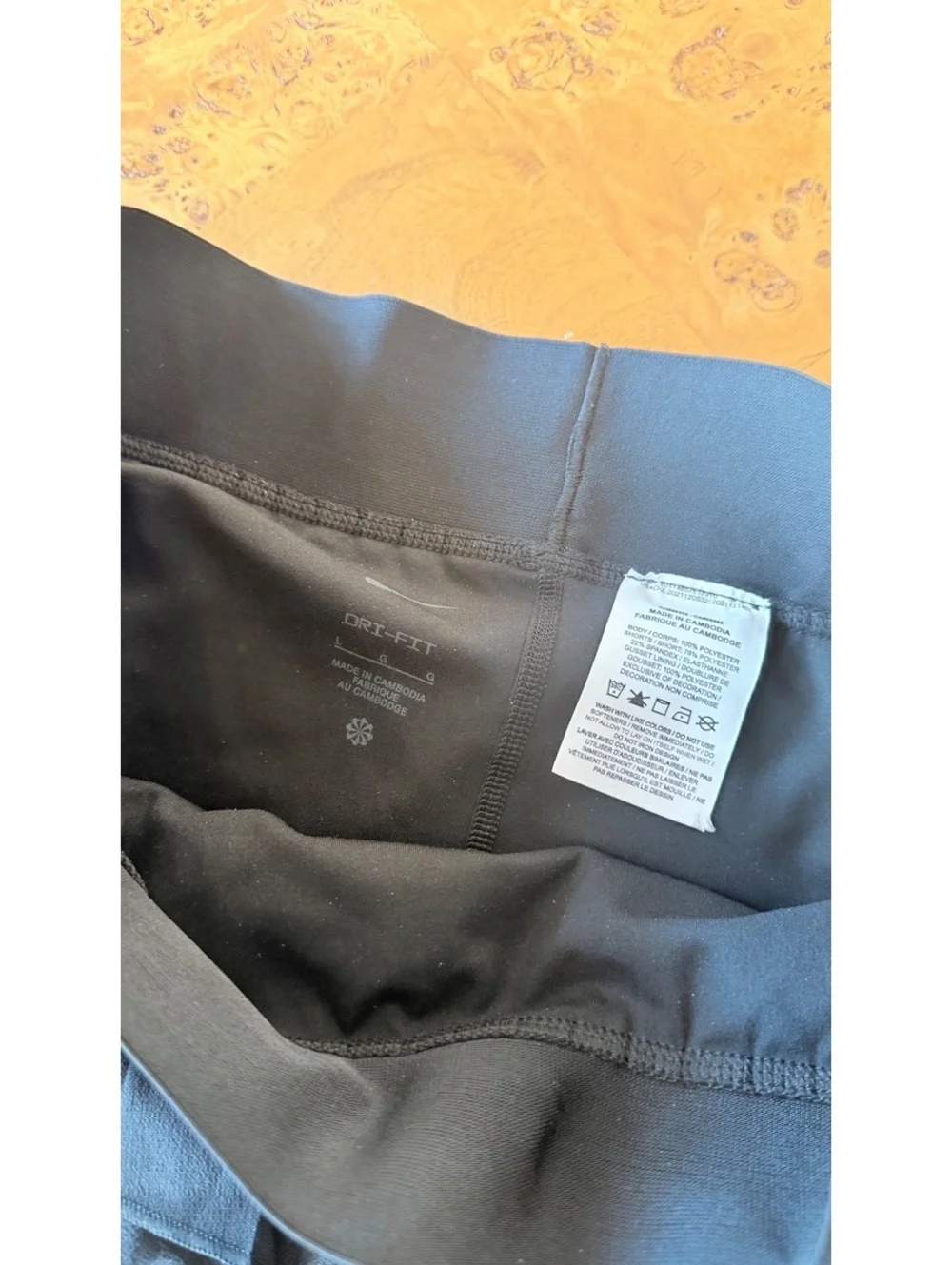 Nike Black Dri-FIT Pleated Tennis Skirt with Built-in Shorts - Picture 5 of 7